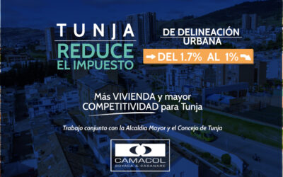 Tunja ajusta el Impuesto de Delineación Urbana para fortalecer la oferta de vivienda