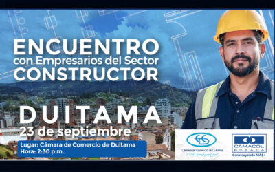 Sector Constructor de Duitama expone sus principales inquietudes en jornada empresarial